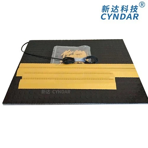 Laying Safety Mats Around The Slitting Machine